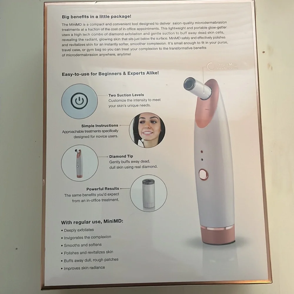Sale! NIB Trophy Skin Mini MD Microdermabrasion
